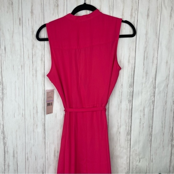 NWT NANETTE LEPORE  Waist Tie Sleeveless Dress in Monticello - Picture 7 of 10